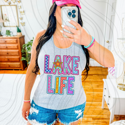 Lake Life Preppy Transfer