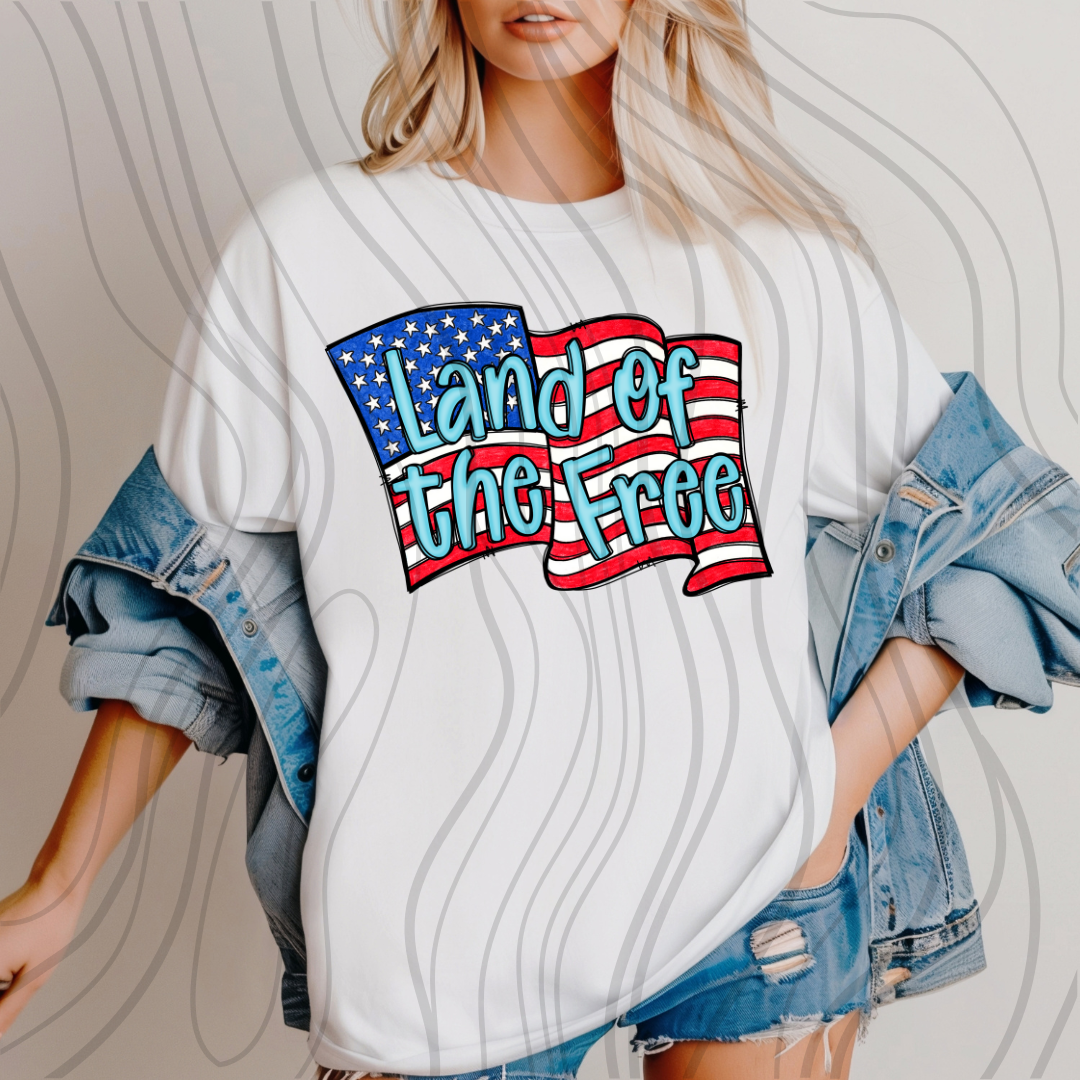Land Of The Free Flag Transfer