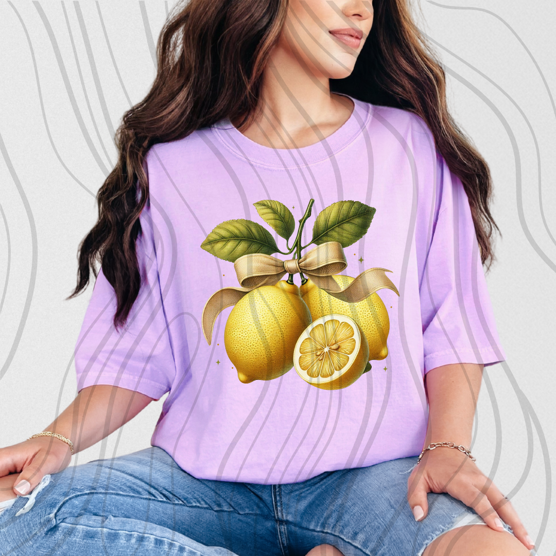 Lemon Coquette Transfer