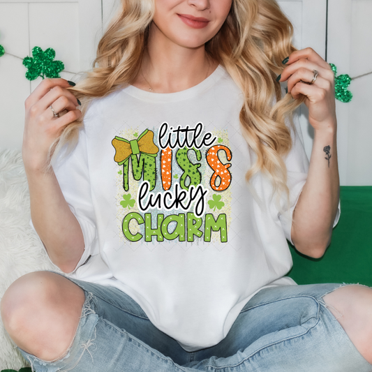 Little Miss Lucky Charm Transfer