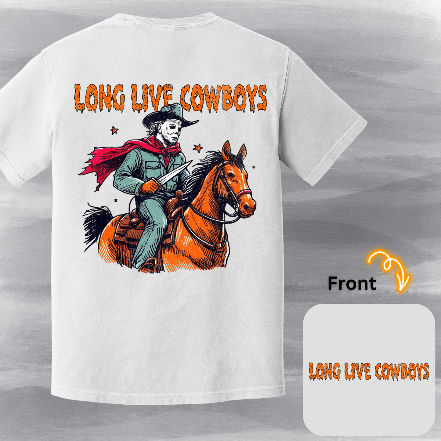 Long Live Cowboys Transfer ** TWO PART* SOLD SEPARATELY**