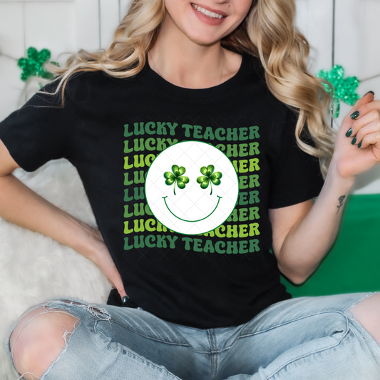 Lucky Teacher Wavy Transfer