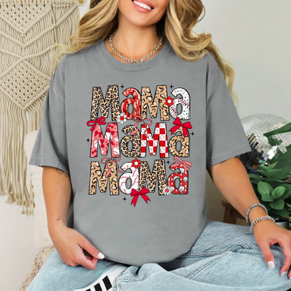 Mama Leopard Baseball Transfer