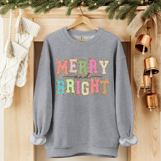 Merry & Bright Transfer