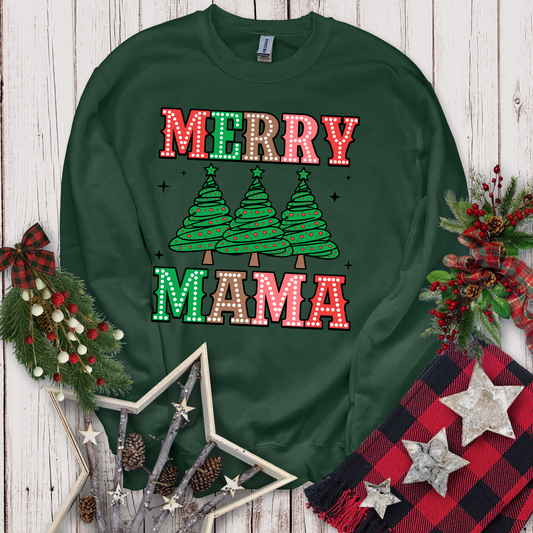 Merry Mama Retro Transfer