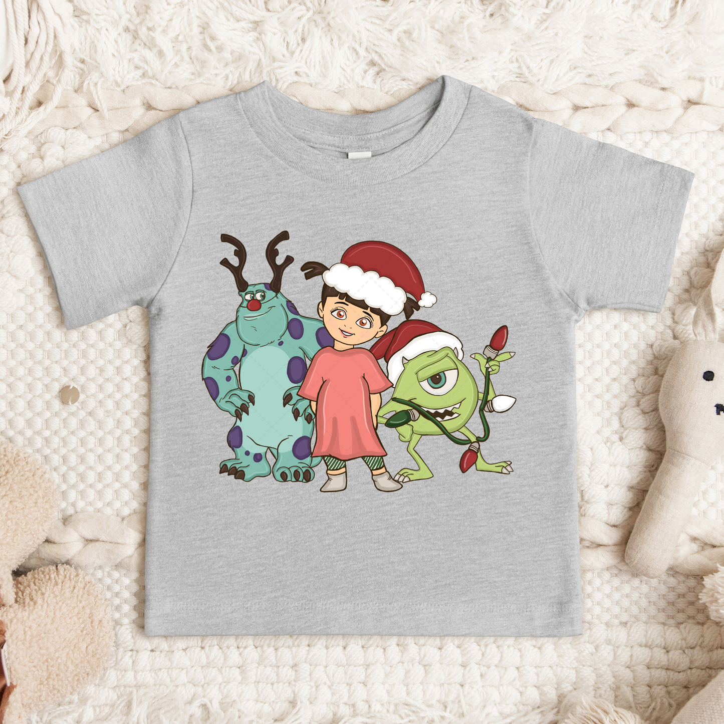 Monsters And Boo Christmas Transfer