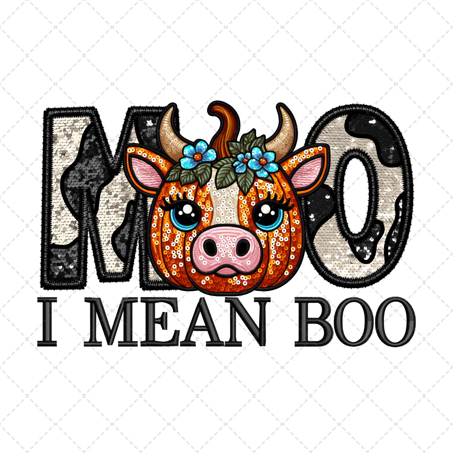 Moo I Mean Boo Transfer