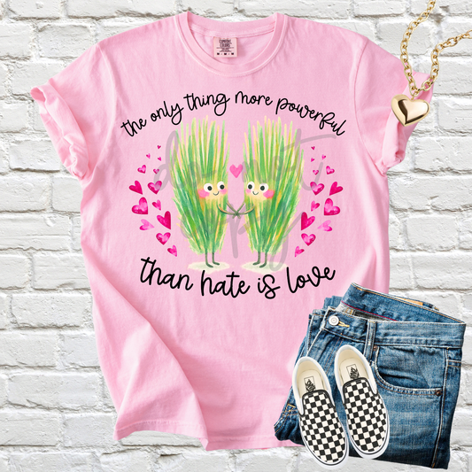 More Powerful Than Hate Is Love Transfer