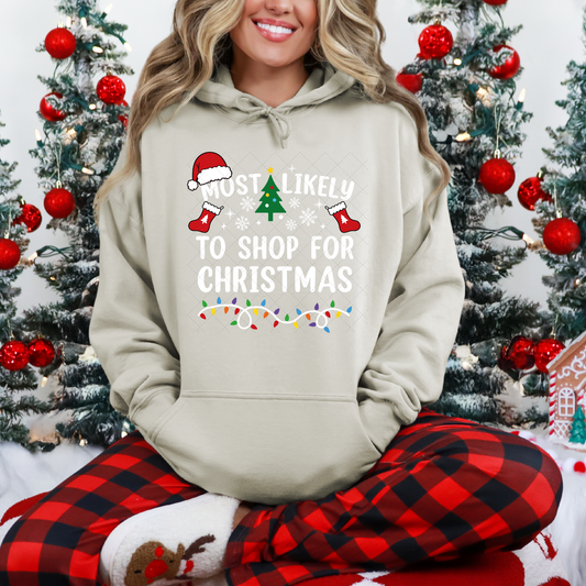Most Likely To Shop For Christmas Transfer