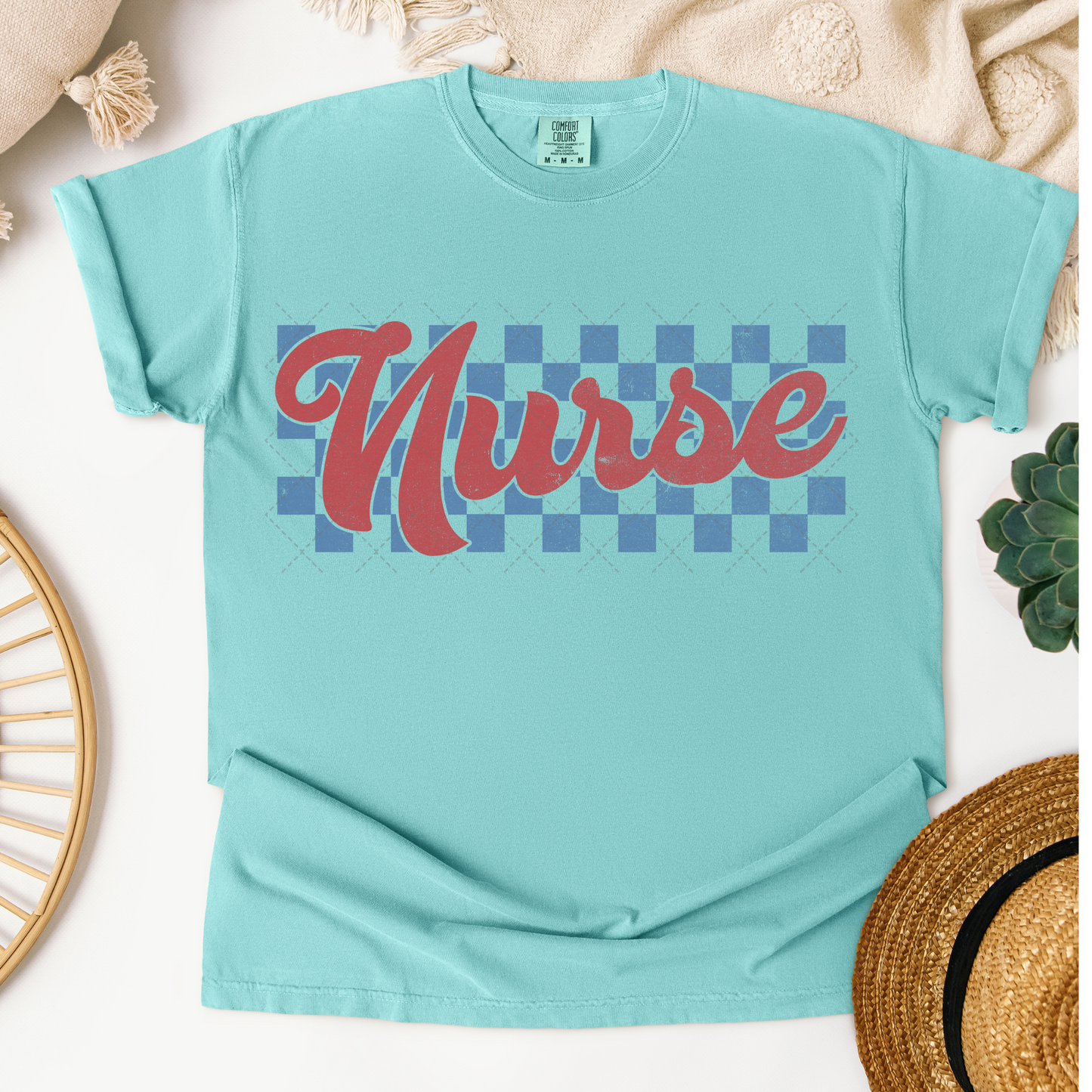 Nurse Checkered Transfer