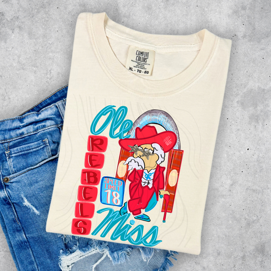 Ole Miss 90's Vibe Transfer