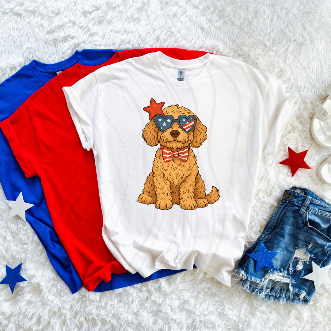 Patriotic Dog Transfer