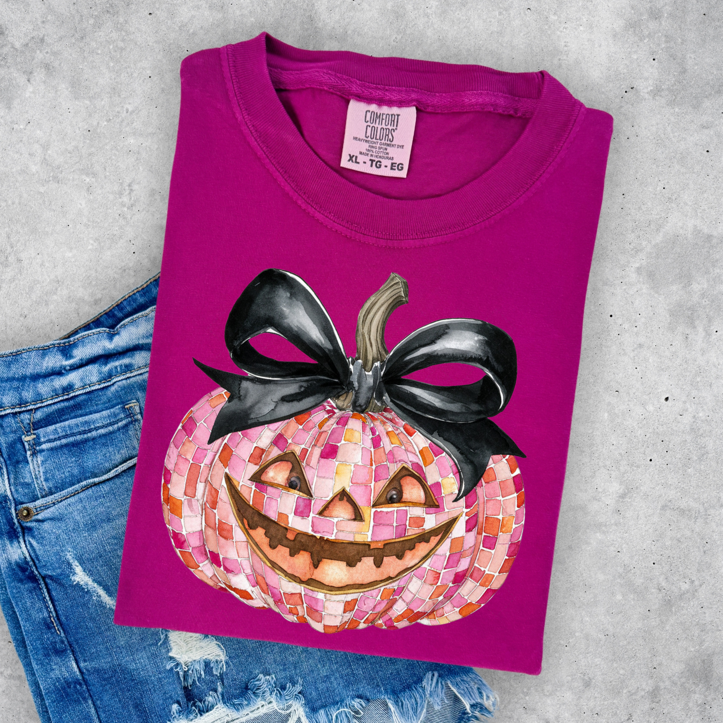 Pink Pumpkin Transfer