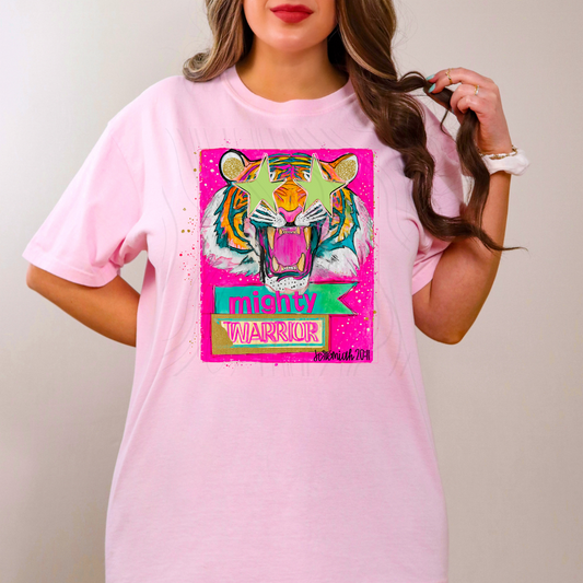 Preppy Mighty Warrior Transfer