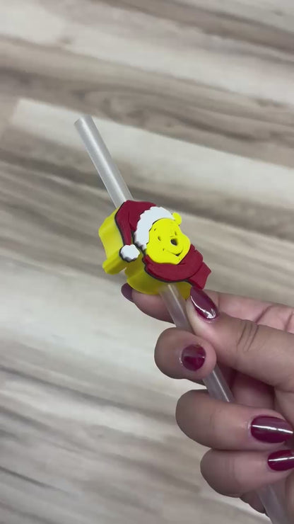 PoohBearr - 3D Printed Straw Topper