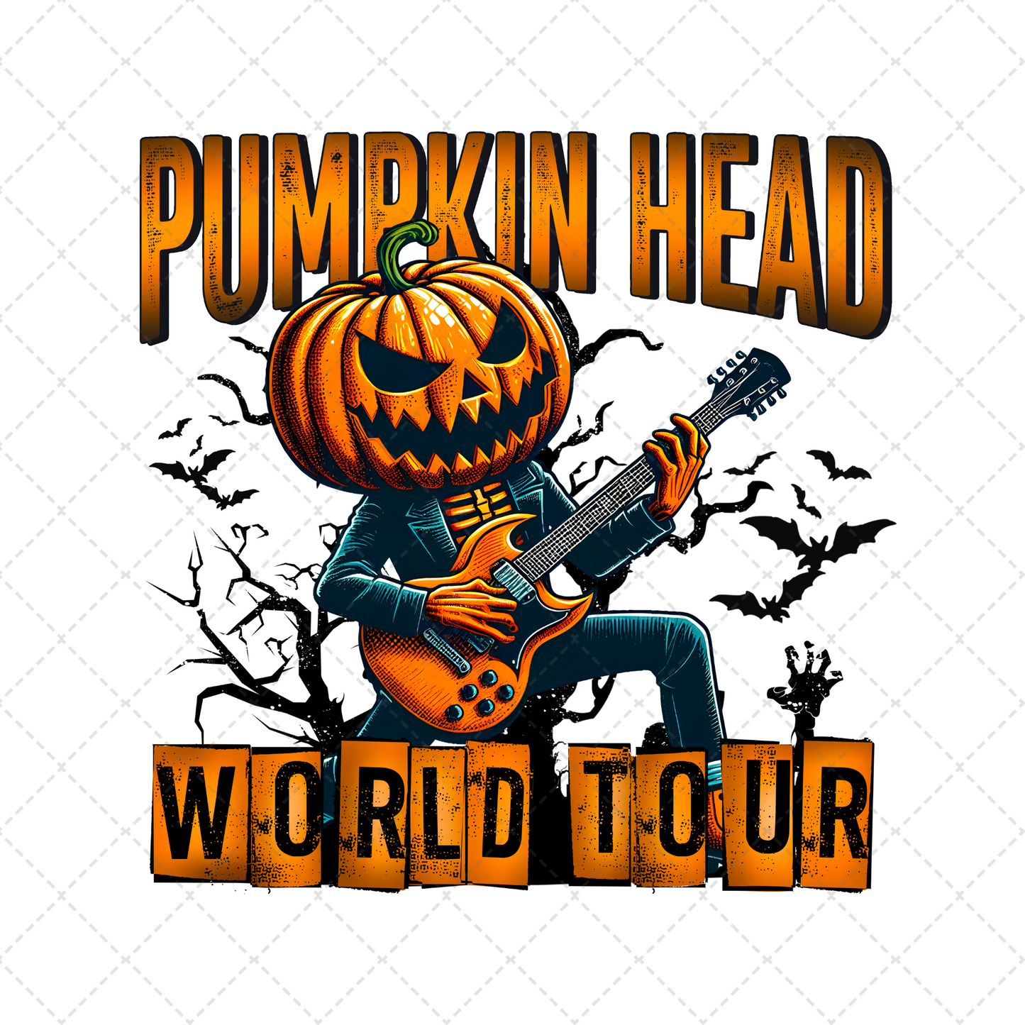 Pumpkin Head World Tour Transfer