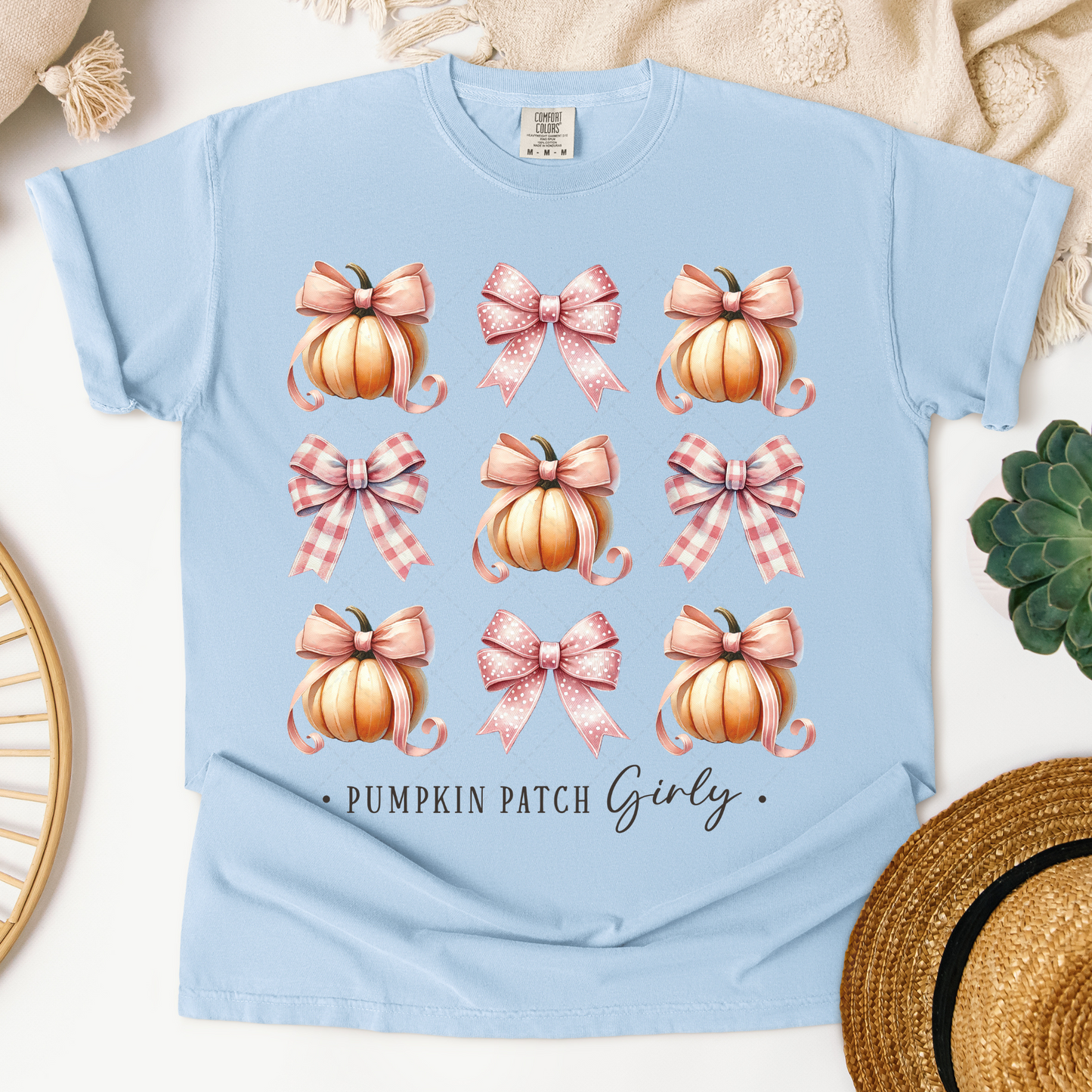 Pumpkin Patch Girly Transfer