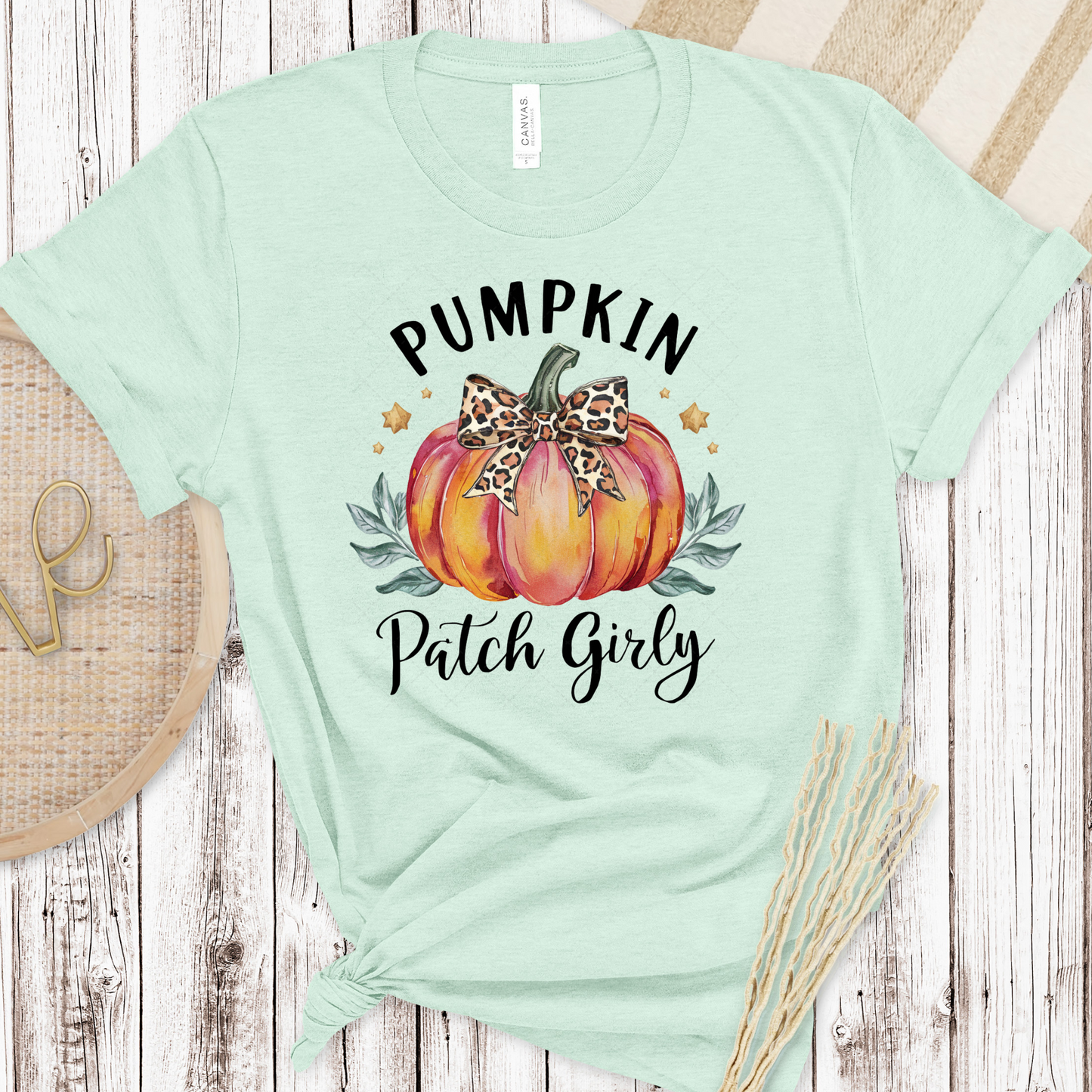 Pumpkin Patch Girly Transfer