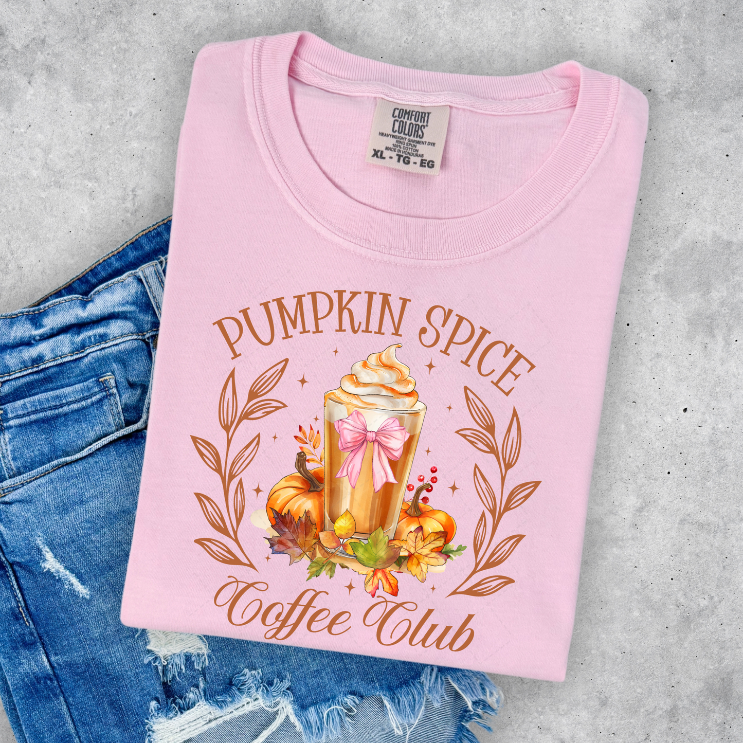 Pumpkin Spice Coffee Club Transfer