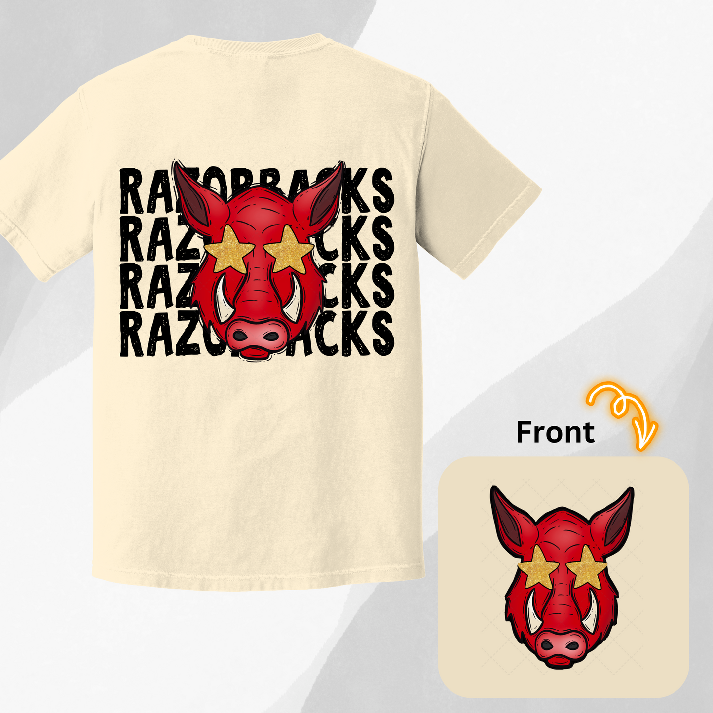 Razorbacks Transfer ** TWO PART* SOLD SEPARATELY**