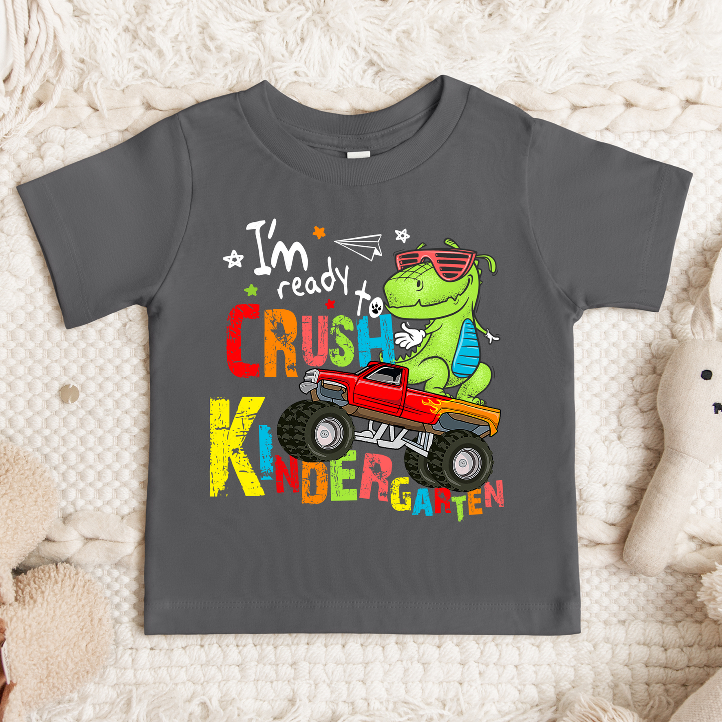 Ready To Crush Kindergarten Dino Transfer