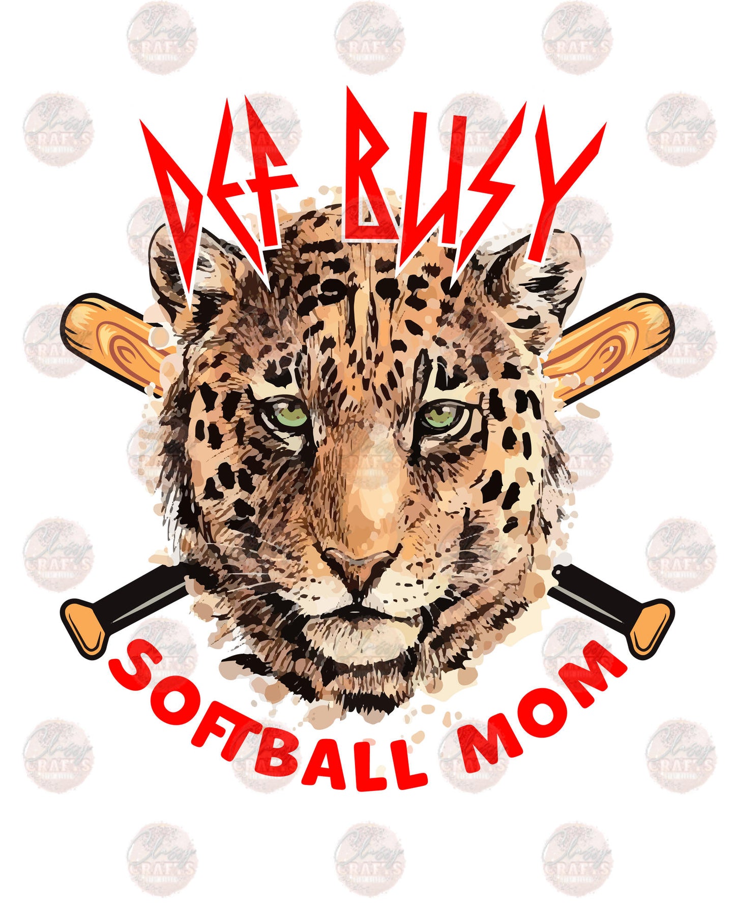 Def Busy Softball Mom Transfer