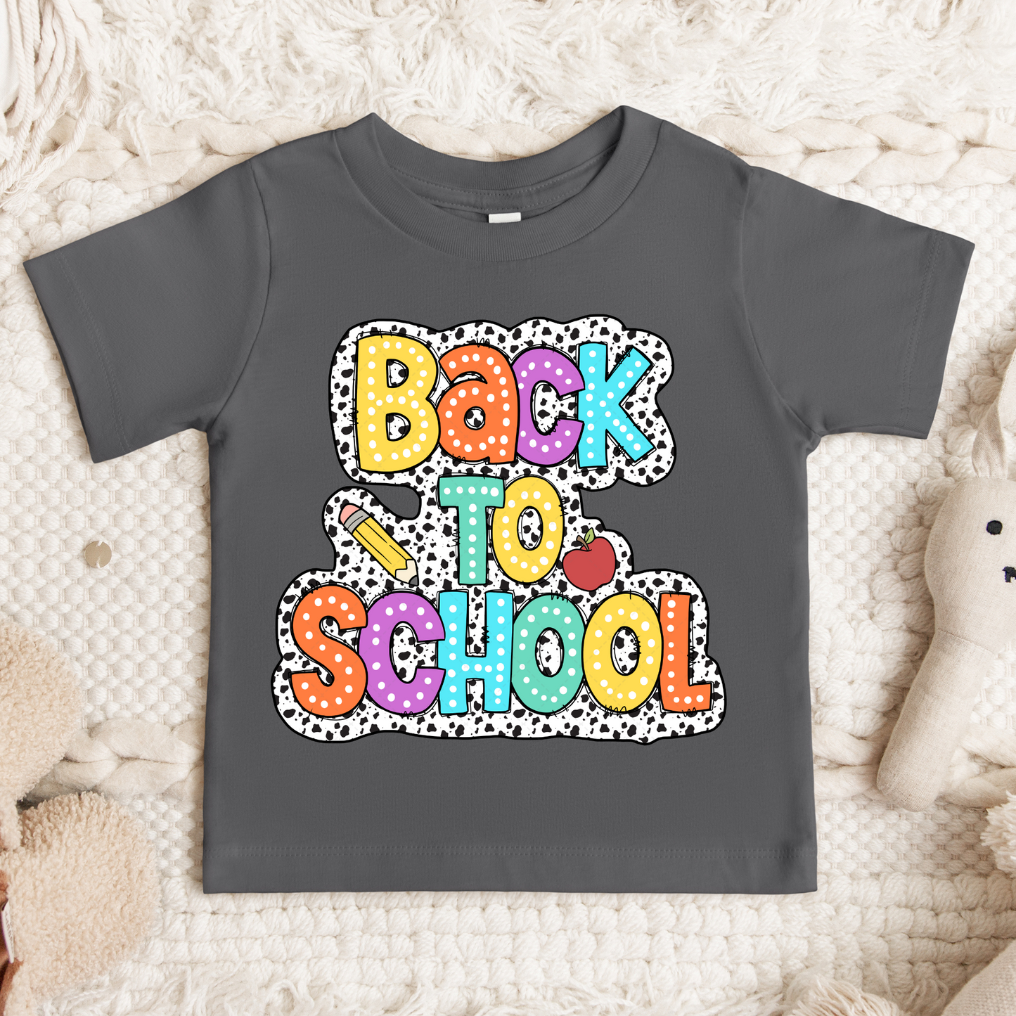 Retro Back To School Transfer
