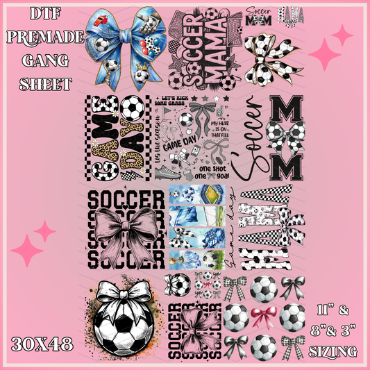 Soccer 2 - 30x48 - PREMADE GANG SHEET