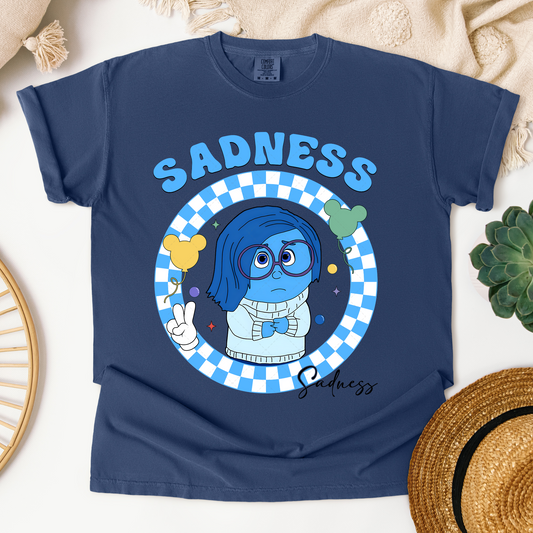 Sadness Checkered Transfer