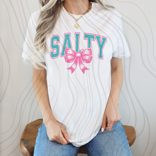 Salty Pink Coquette Transfer