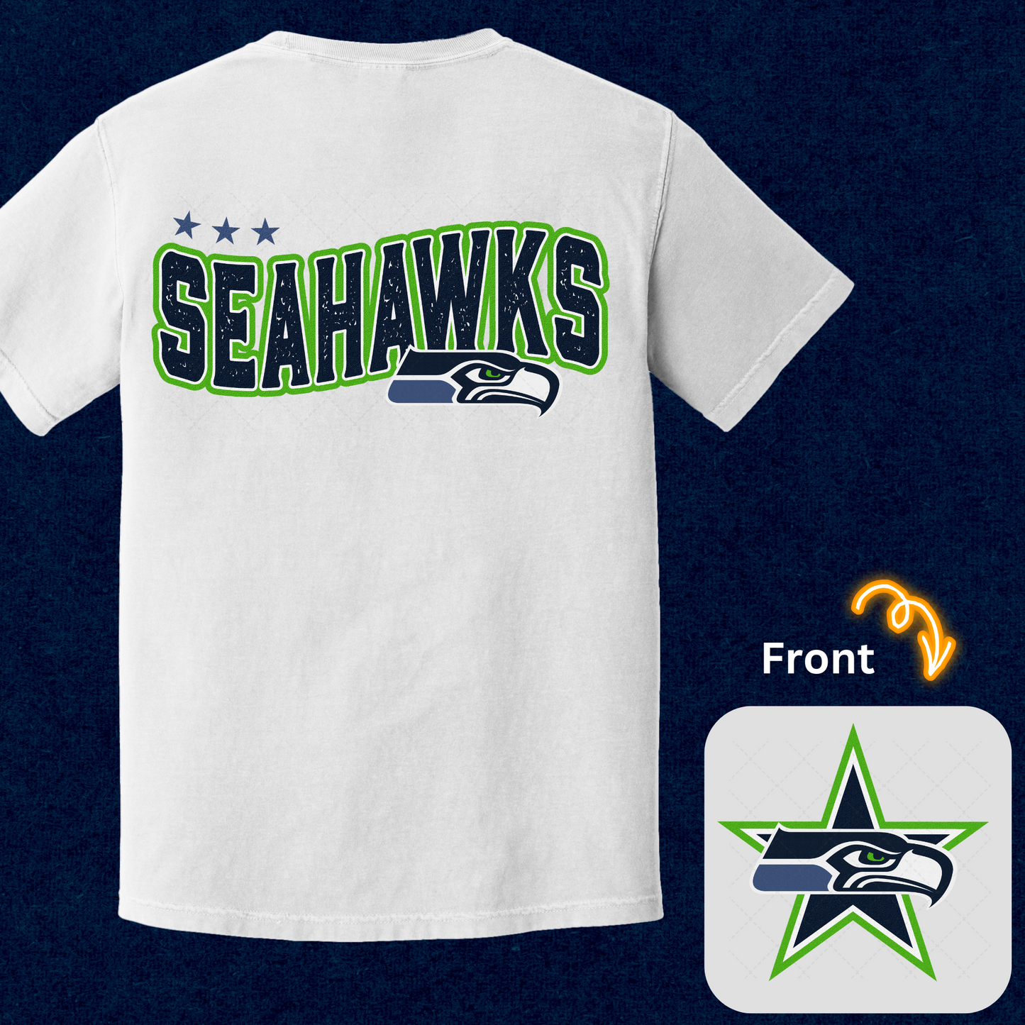 SeaHawk Transfer ** TWO PART* SOLD SEPARATELY**