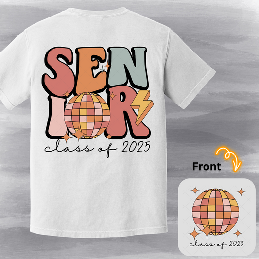 Senior Disco Transfer ** TWO PART* SOLD SEPARATELY**