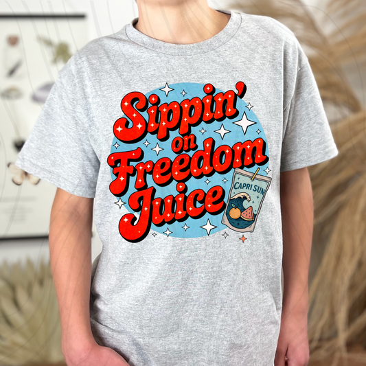 Sippin On Freedom Capri Transfer