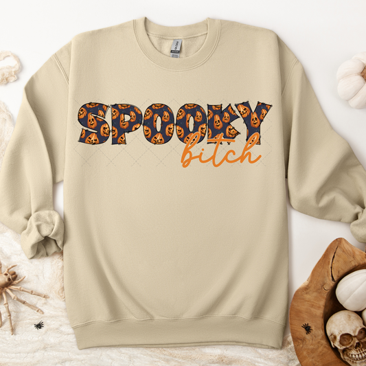 Spooky Bitch Pumpkins Transfer