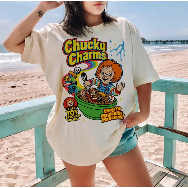 Spooky Chucky Charms Transfer