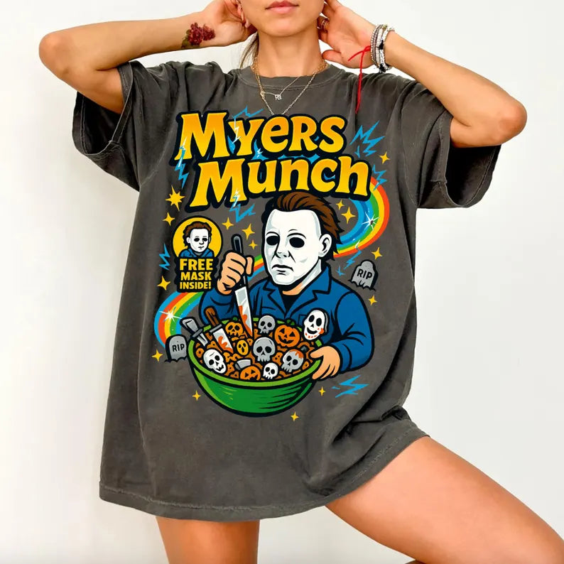 Spooky Myers Munch Transfer