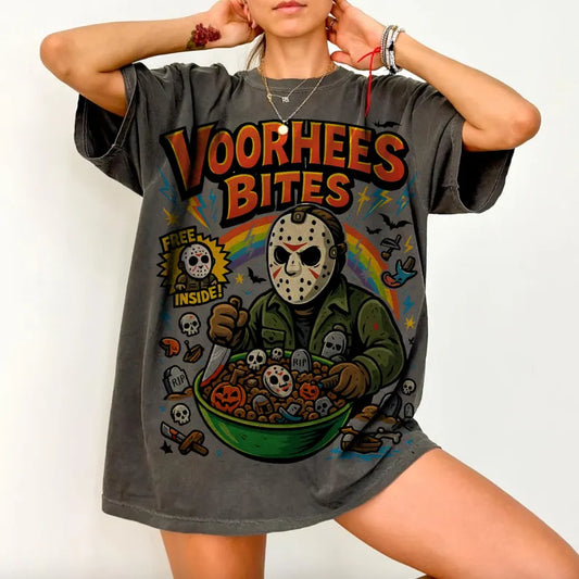 Spooky Voorhees Bites Transfer