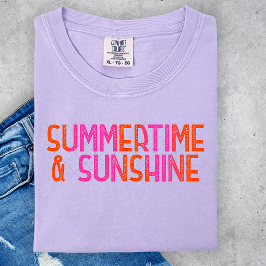 Summertime & Sunshine Color Transfer