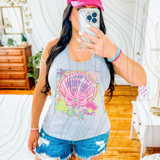 Summer Vibes Shells Transfer