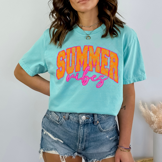 Summer Vibes Varsity Transfer