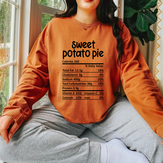 Sweet Potatoe Pie Transfer