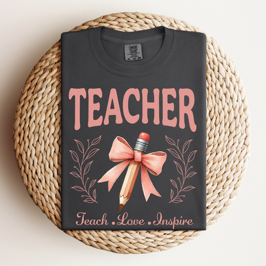 Teacher Teach Love Inspire Transfer