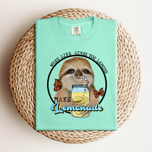Lemonade Sloth Transfer