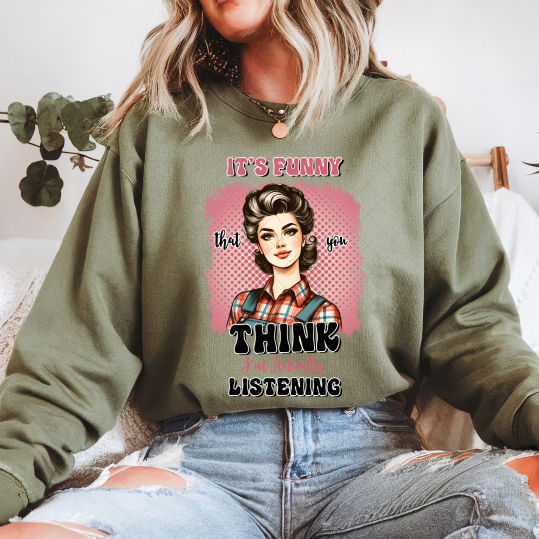 Think I'm Actually Listening Transfer