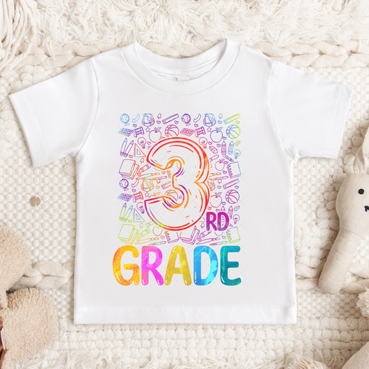 Tie Dye 3rd Grade Transfer