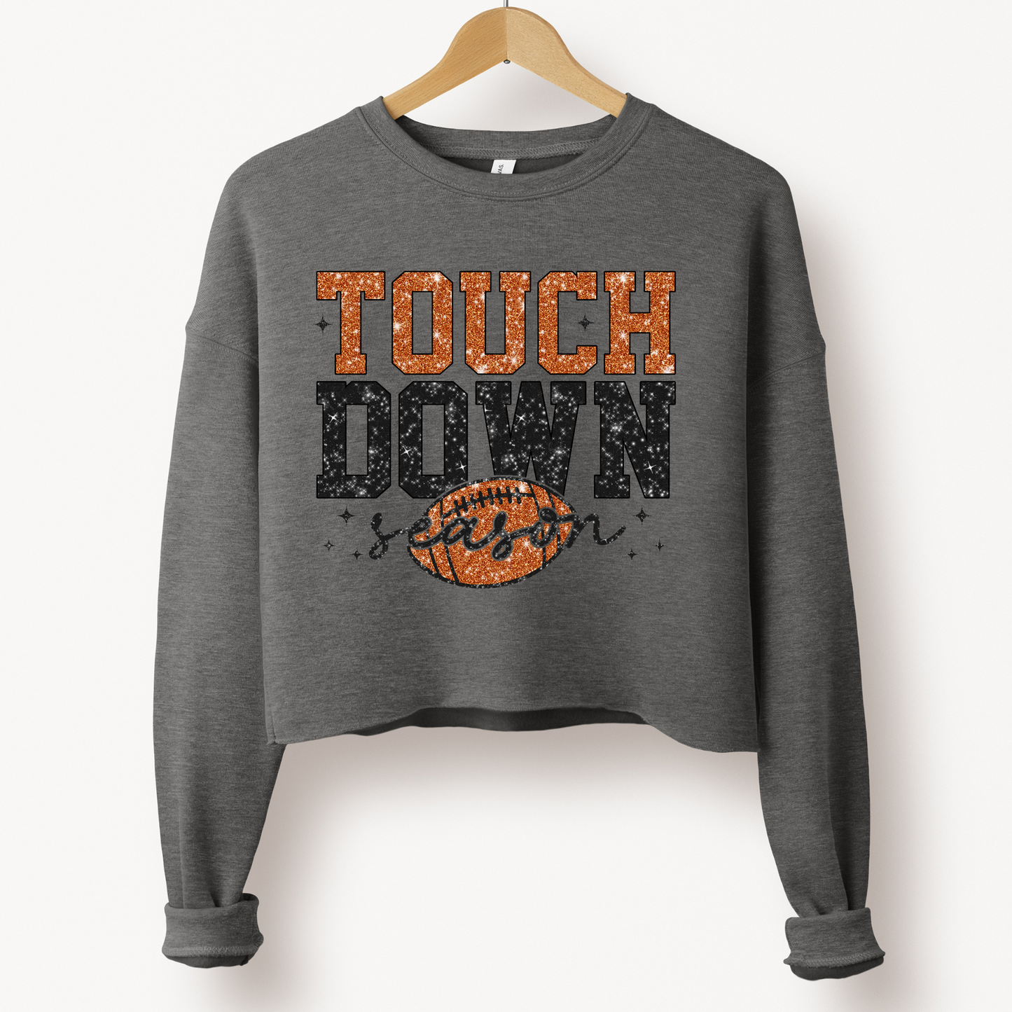 Touch Down Season Glitter Transfer