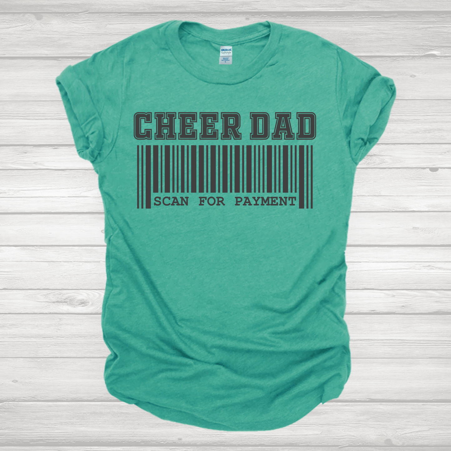 Cheer Dad Scan Tag Transfer