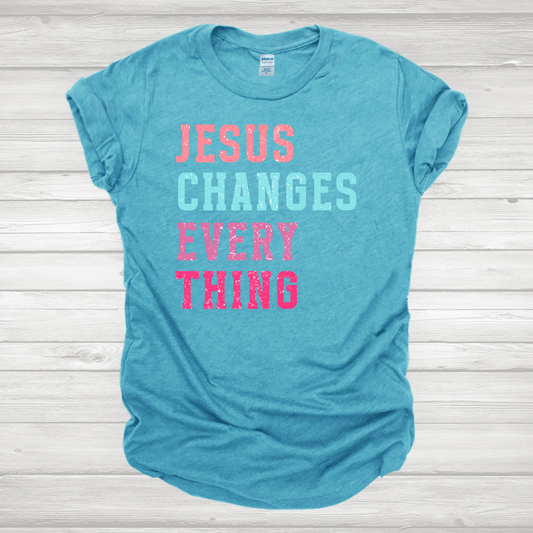 Jesus Is Changing Everything Transfer