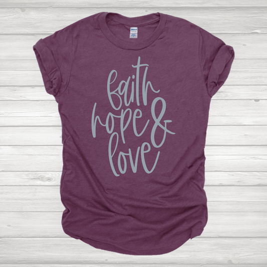 Faith, Hope & Love Transfer