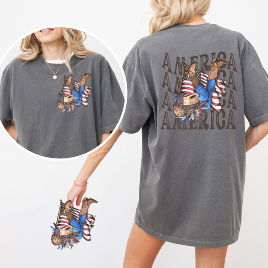 America Two Part **Sold Separately** Transfer